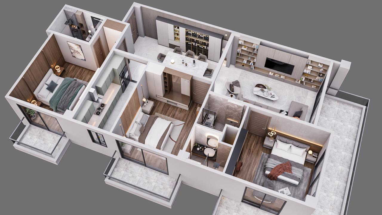3 Bedroom Apartment